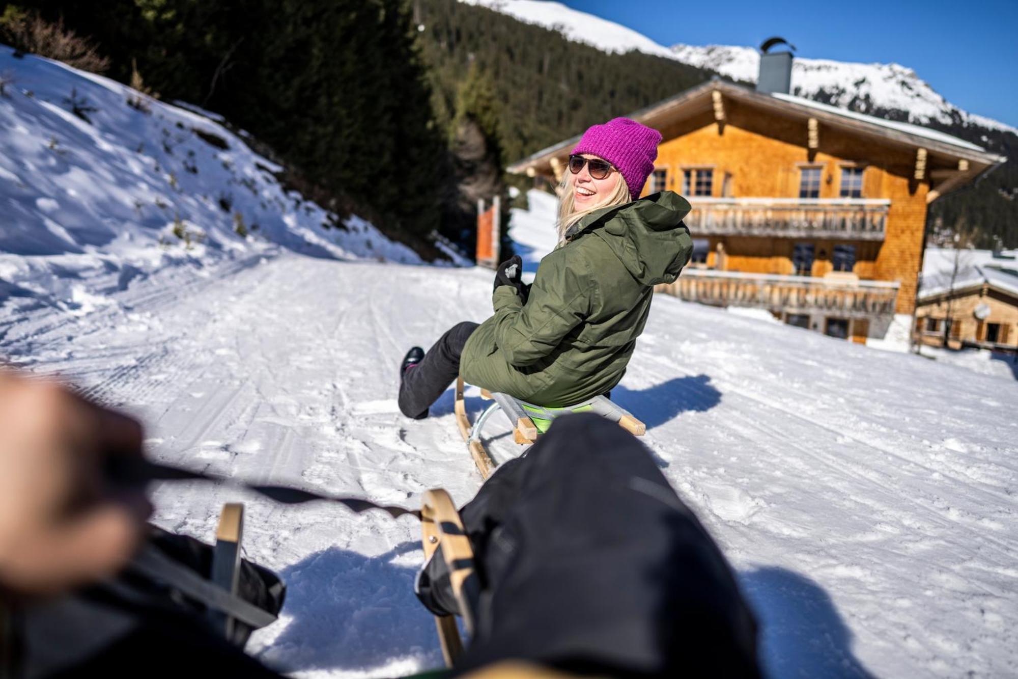 ホテル Landal Hochmontafon ガルゲレン エクステリア 写真