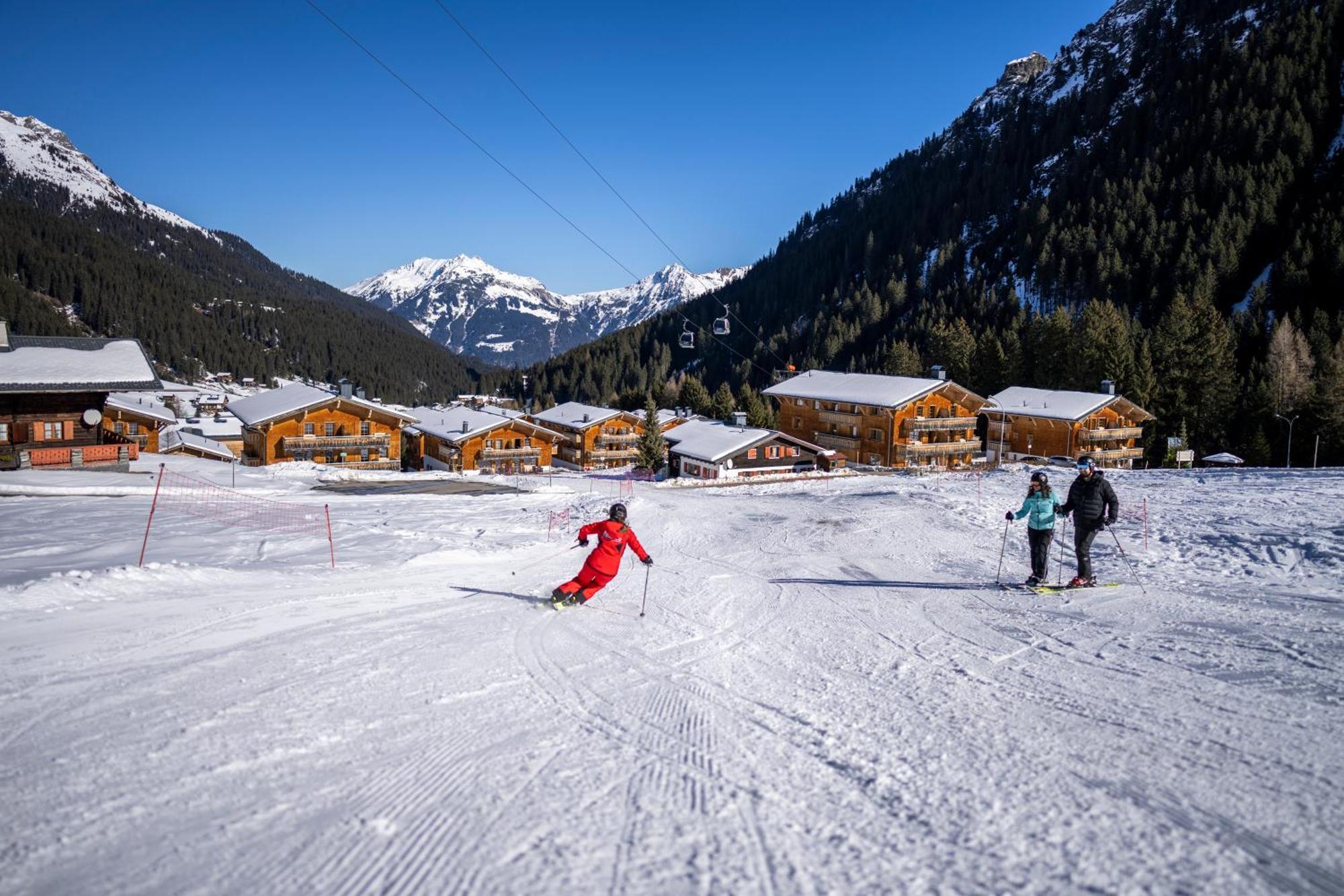 ホテル Landal Hochmontafon ガルゲレン エクステリア 写真