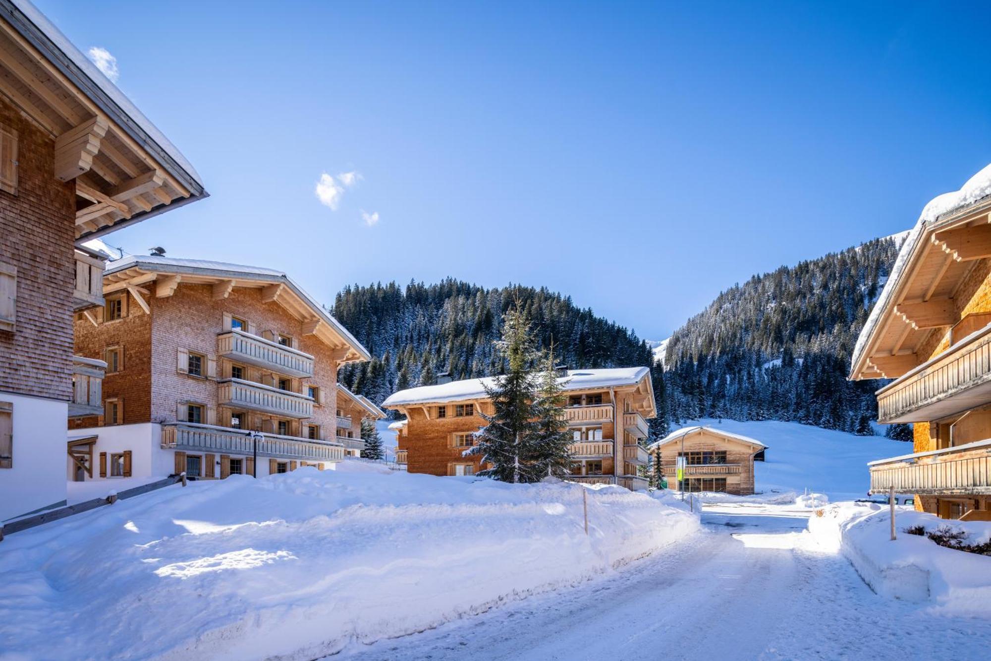 ホテル Landal Hochmontafon ガルゲレン エクステリア 写真