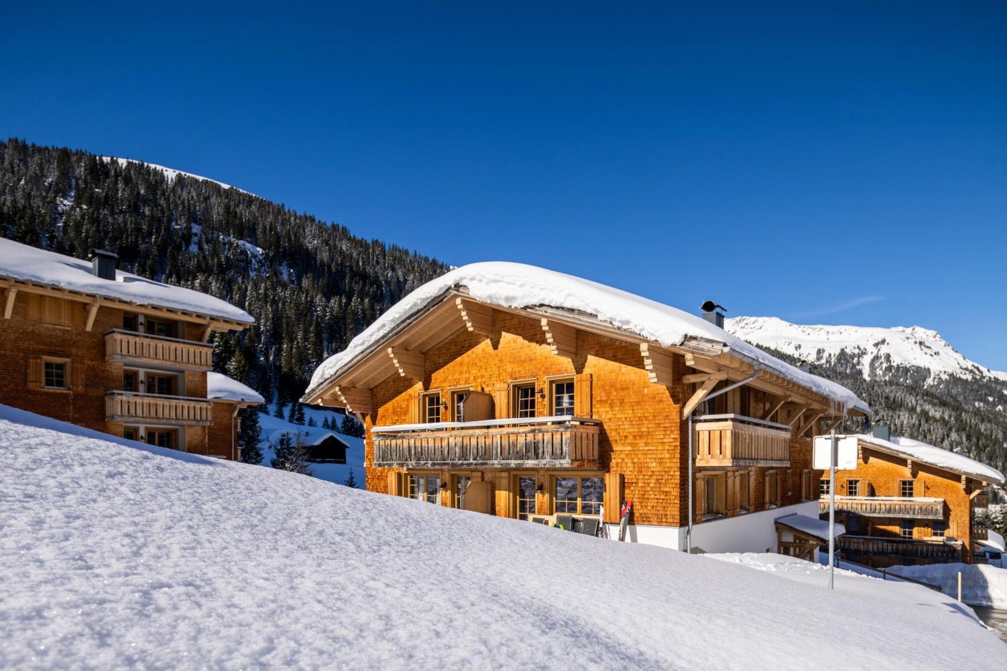 ホテル Landal Hochmontafon ガルゲレン エクステリア 写真