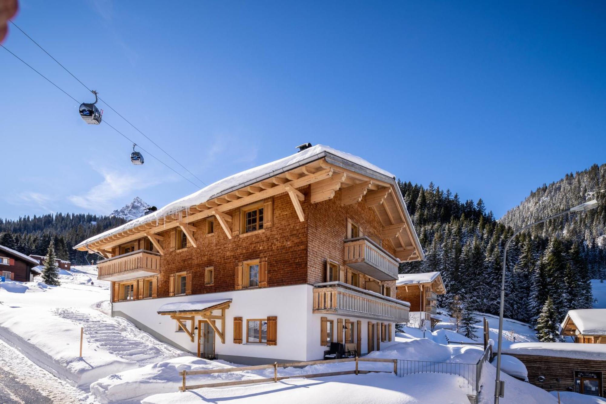 ホテル Landal Hochmontafon ガルゲレン エクステリア 写真