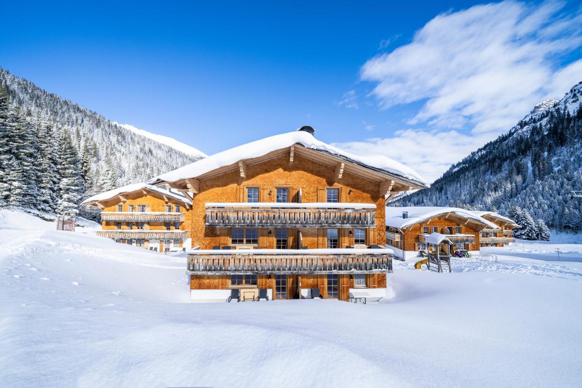ホテル Landal Hochmontafon ガルゲレン エクステリア 写真
