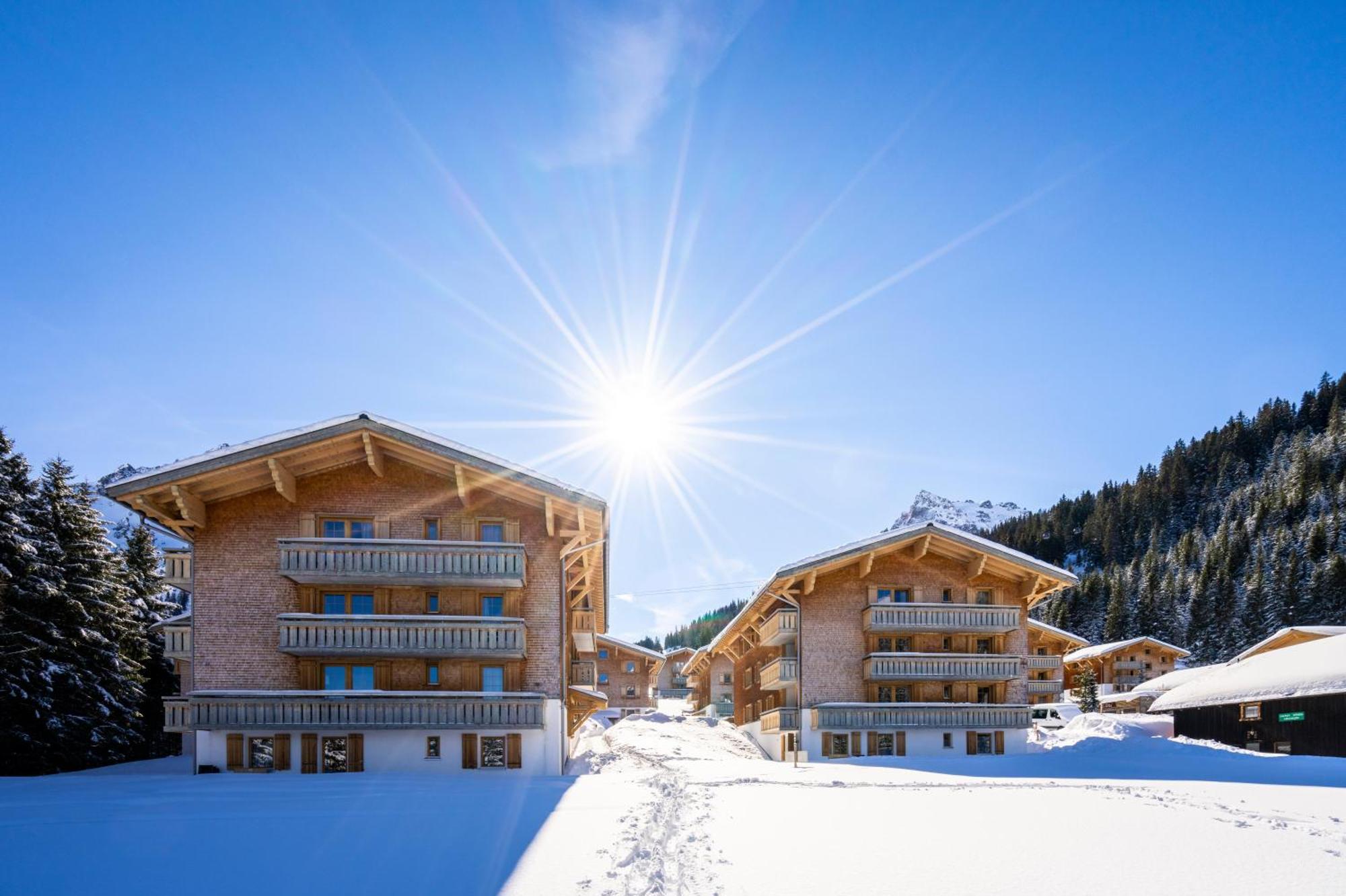 ホテル Landal Hochmontafon ガルゲレン エクステリア 写真