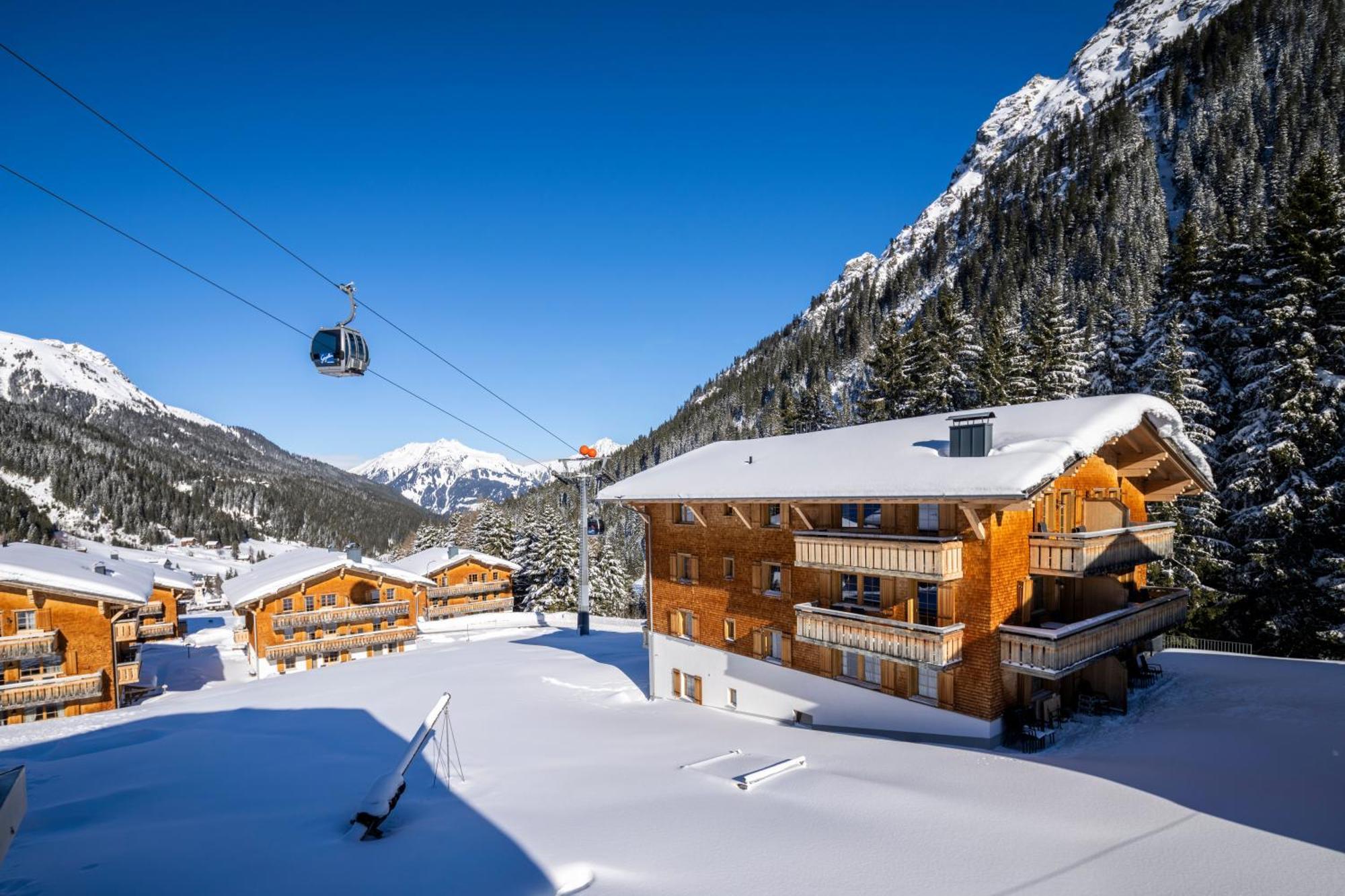 ホテル Landal Hochmontafon ガルゲレン エクステリア 写真